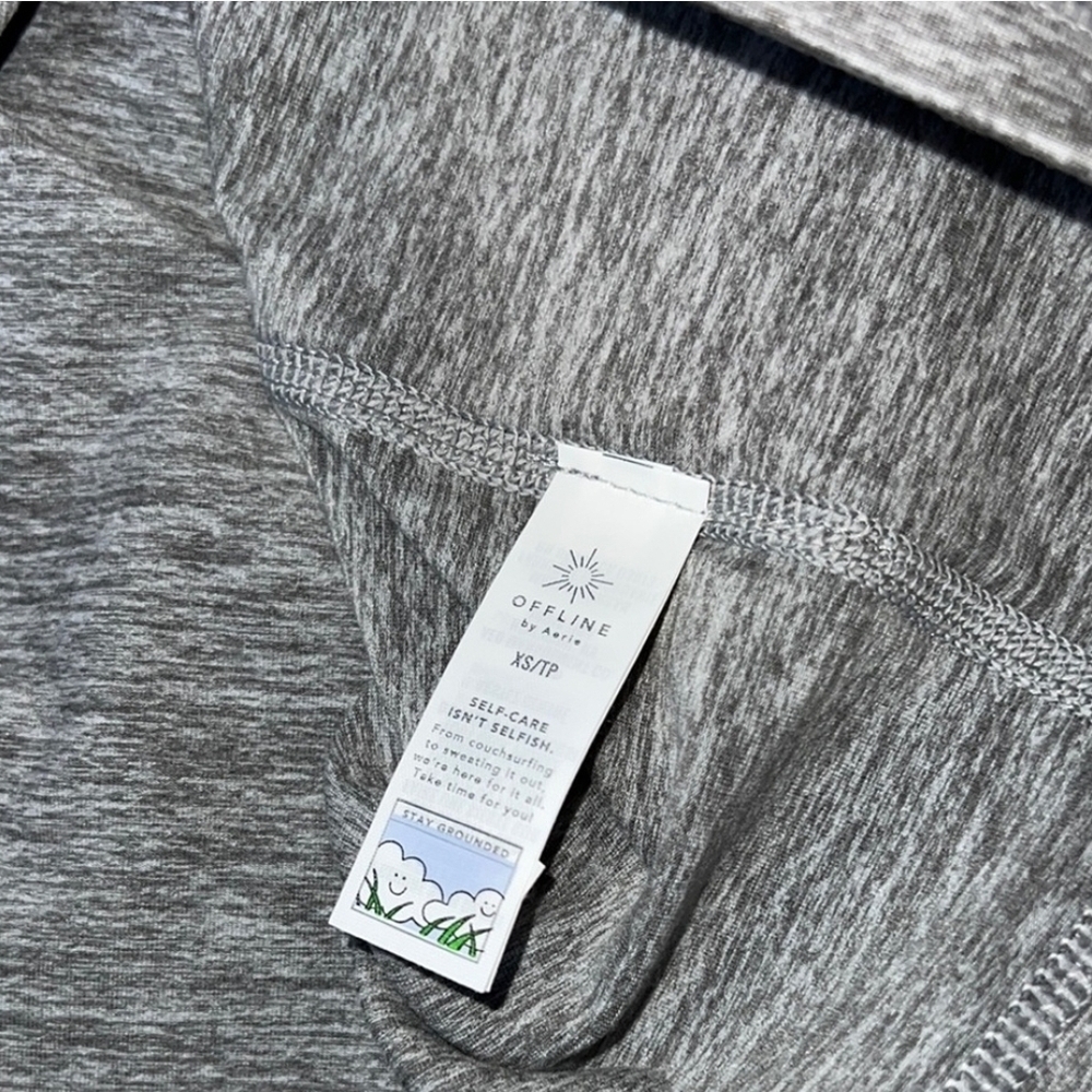 Aerie Charcoal Midi Skirt - Picture 2 of 4